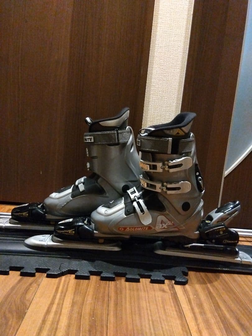 高品質！NORDICA/学生・男性用/カーボンスキーセット・メンテ・WAX済み✔