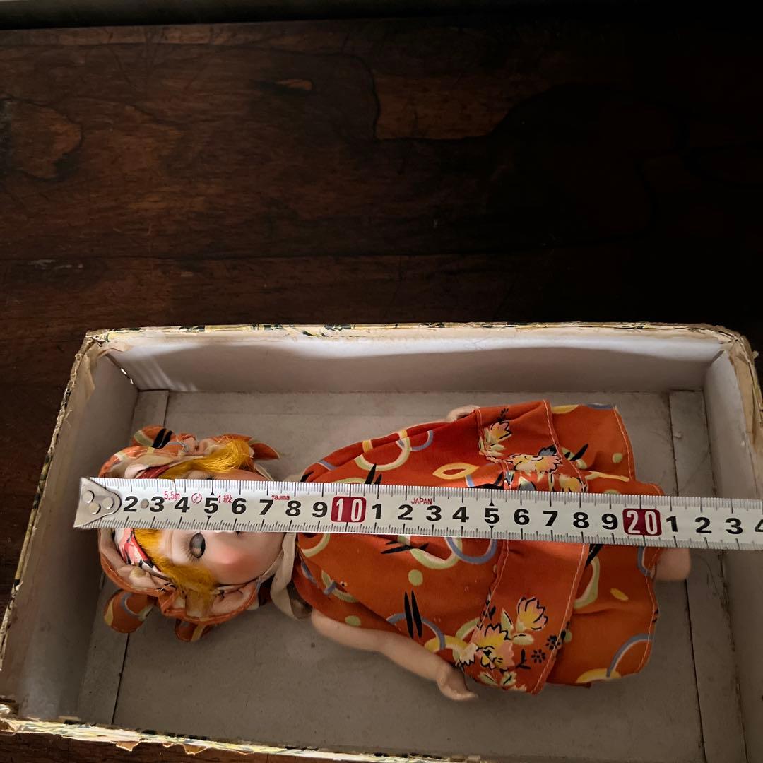 アンティーク　ビスクドール　スリーピングアイ　デッドストック当時物