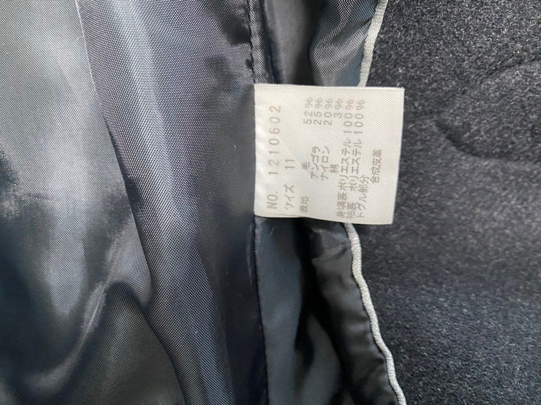 美品　イーストボーイ　アンゴラウールダッフルコート　11号　グレー　ヴィーナス