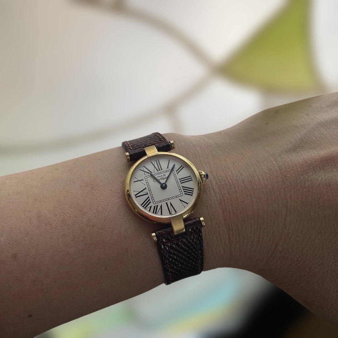 カルティエ　オパラン　ヴィンテージ 時計