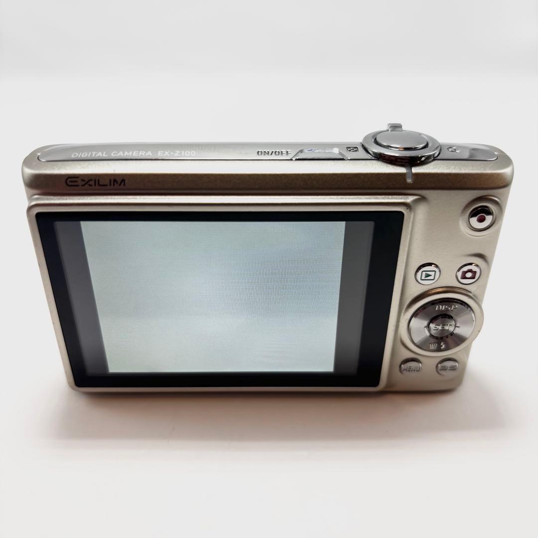 【美品】CASIO EXILIM EX-Z100 ゴールド デジタルカメラ