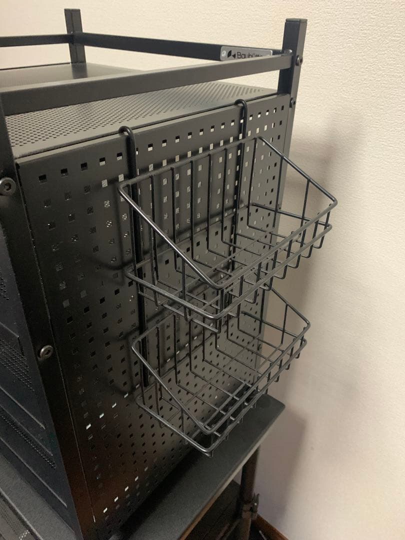 Bauhutte ゲーム機収納ラック　BHS-380G