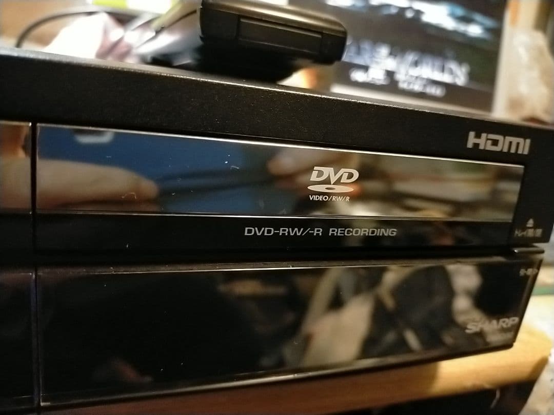 シャープレコーダーACV52美観2・リモコン+HDMI付