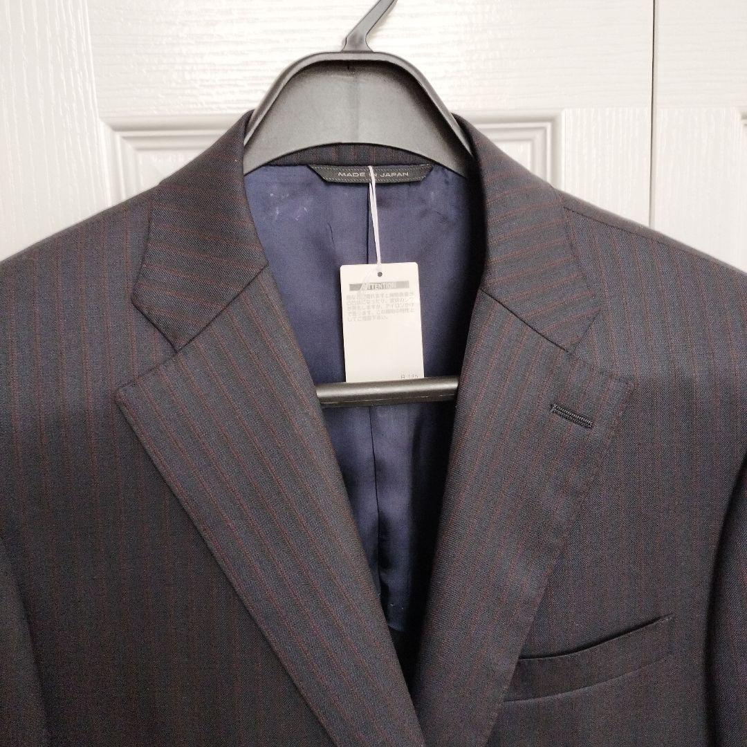 DURBAN　ダーバン　テーラード　ジャケット　ビジネス　高級　A4　ネイビー