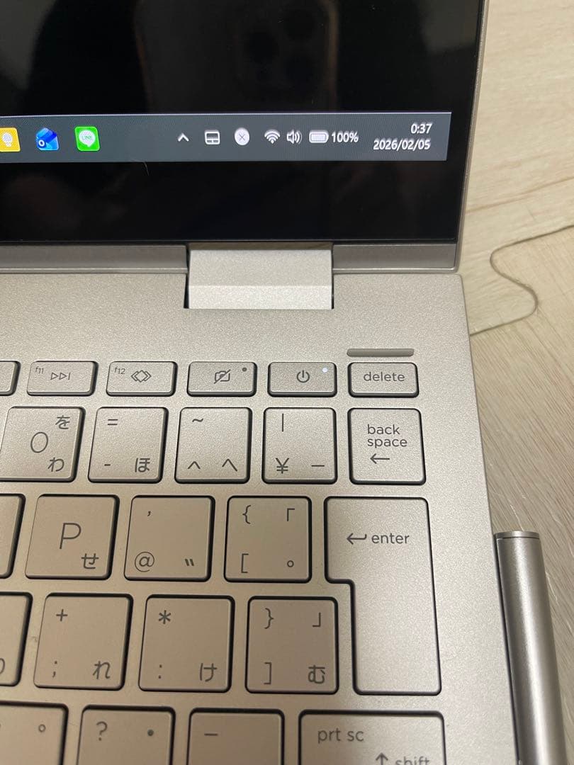 【美品】OLED高精細 HP Envy x360 i5 16GB 512GB
