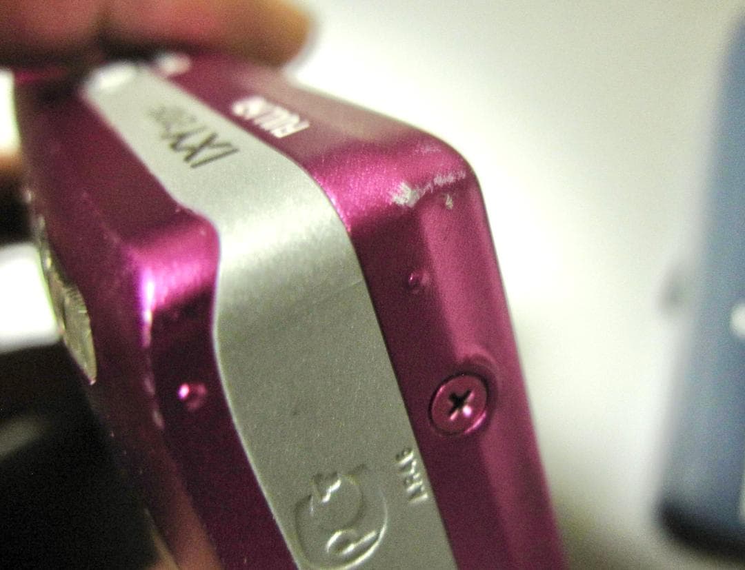 Canon IXY 210F ピンク 【ジャンク】