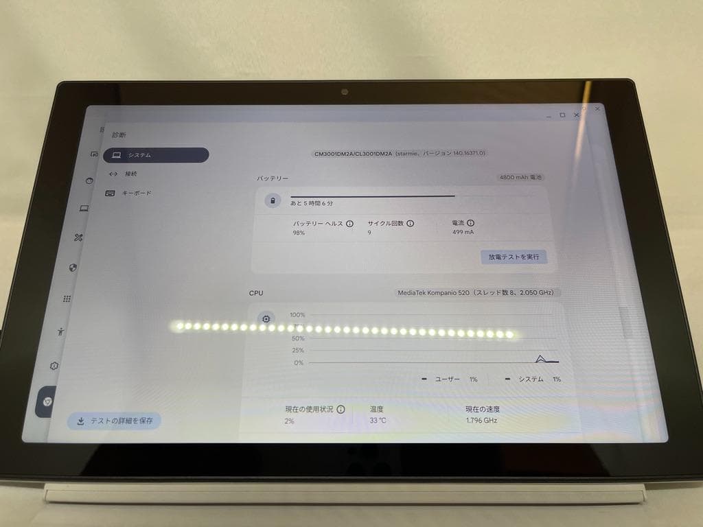 ASUS Chromebook Detachable CM3　LTEモデル