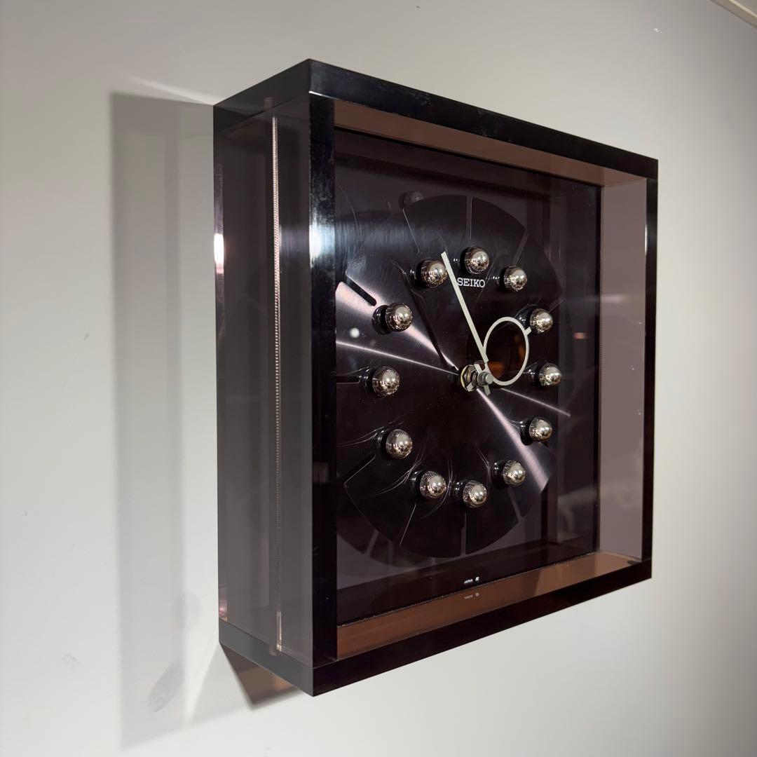 SIEKO ヴィンテージ　壁掛時計　レトロモダン