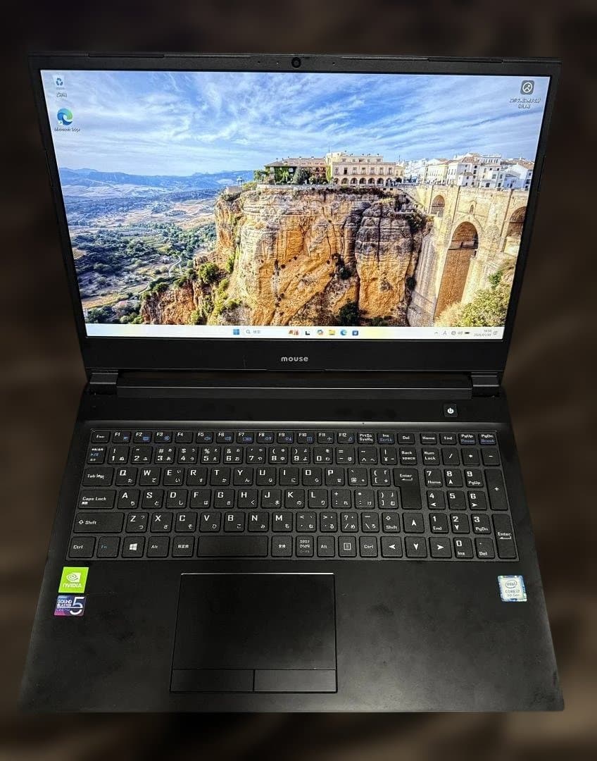 mouse ノートPC 15.6インチ Intel Core i7 9750H