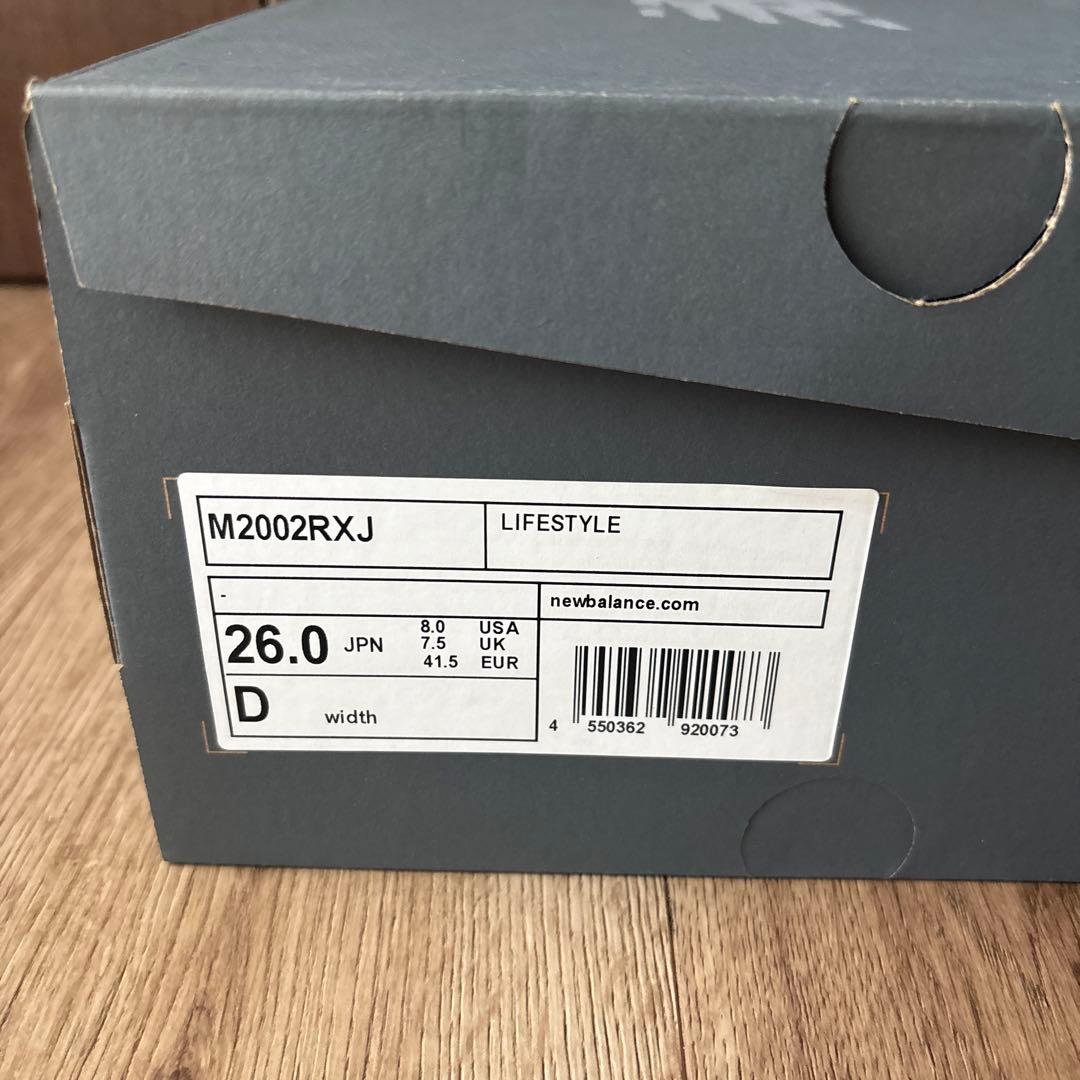 New Balance M2002RXJ スニーカー グレー GORE-TEX