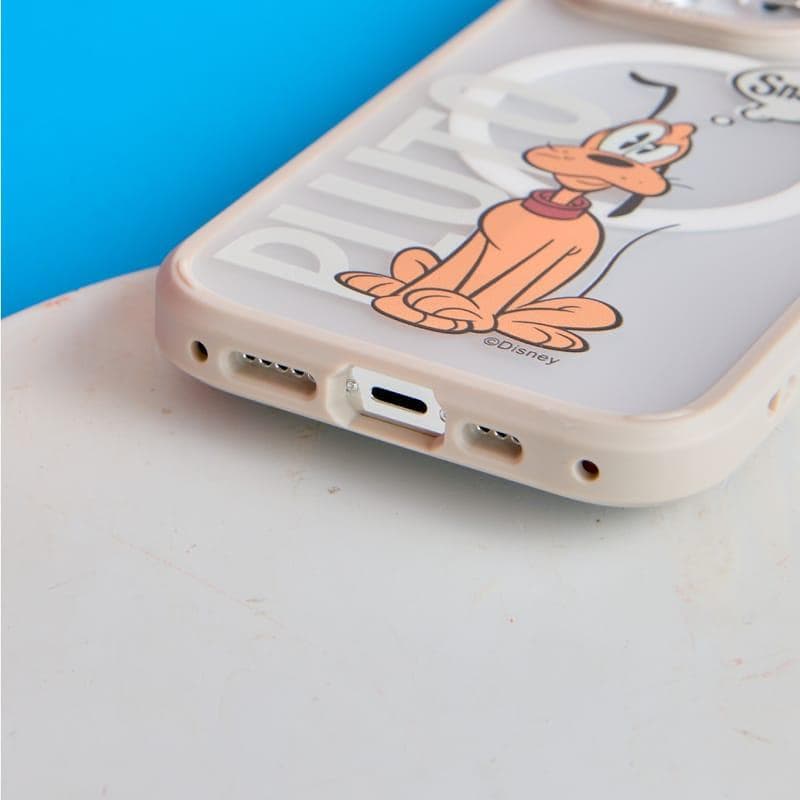 ディズニー プルート iPhone スマホケース　MagSafe 対応