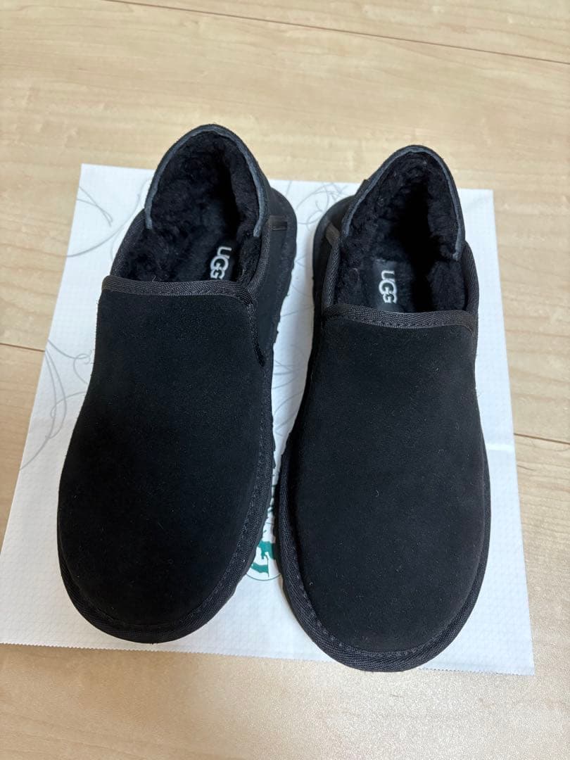 UGG ブラック ムートン　24㎝