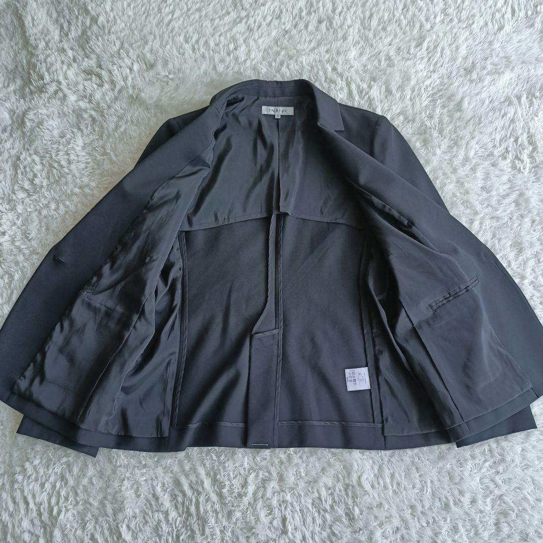 ✨️未使用✨️ INDIVI インディビ 黒スーツ 大きいサイズ 冠婚葬祭