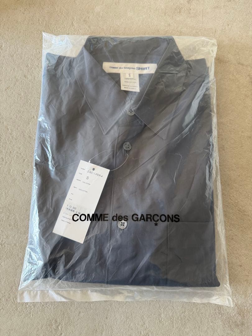 【新品】COMME des GARÇONS シャツ Z-B011-PER-4 S