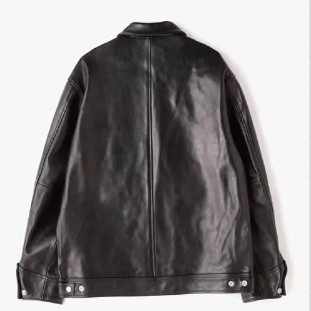 Schott NYC LEATHER TRACKER JACKET M ブラック