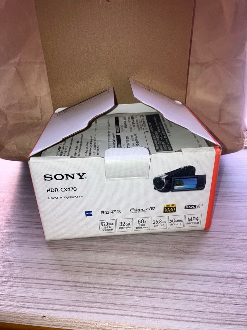 極美品 SONY HDR-CX470 ビデオカメラ 本体