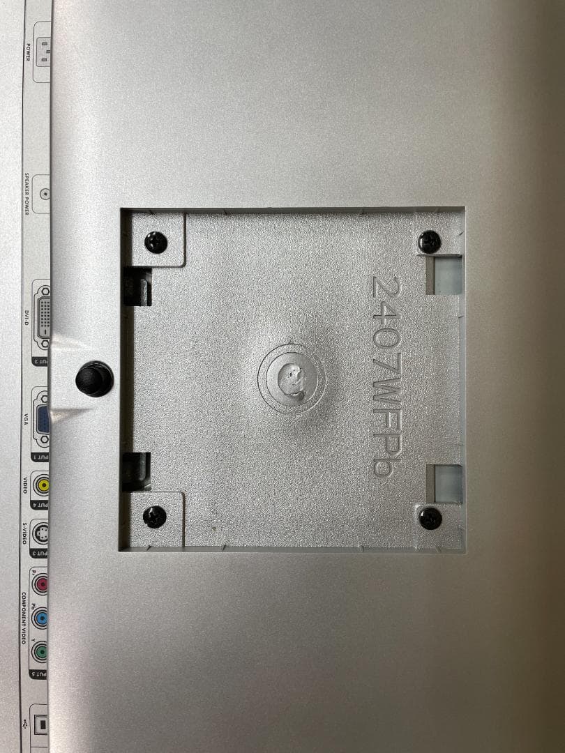 名機 Dell 24インチ液晶モニター 2407WFPb 入力端子豊富 高画質