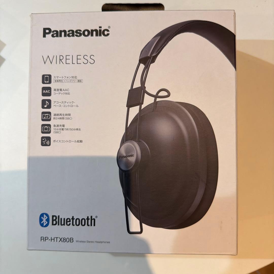 Panasonic RP-HTX80B ヘッドホン