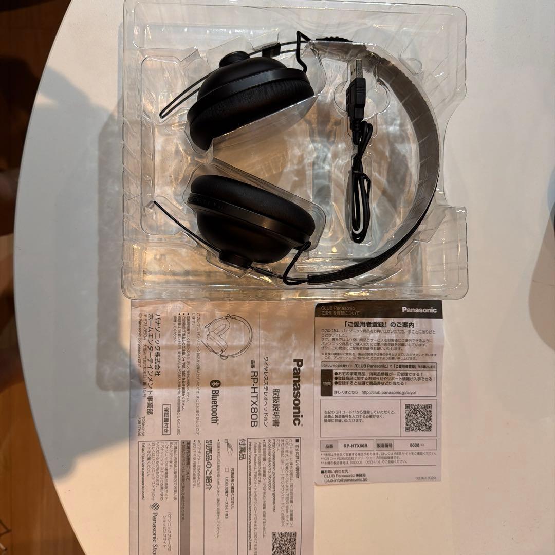 Panasonic RP-HTX80B ヘッドホン