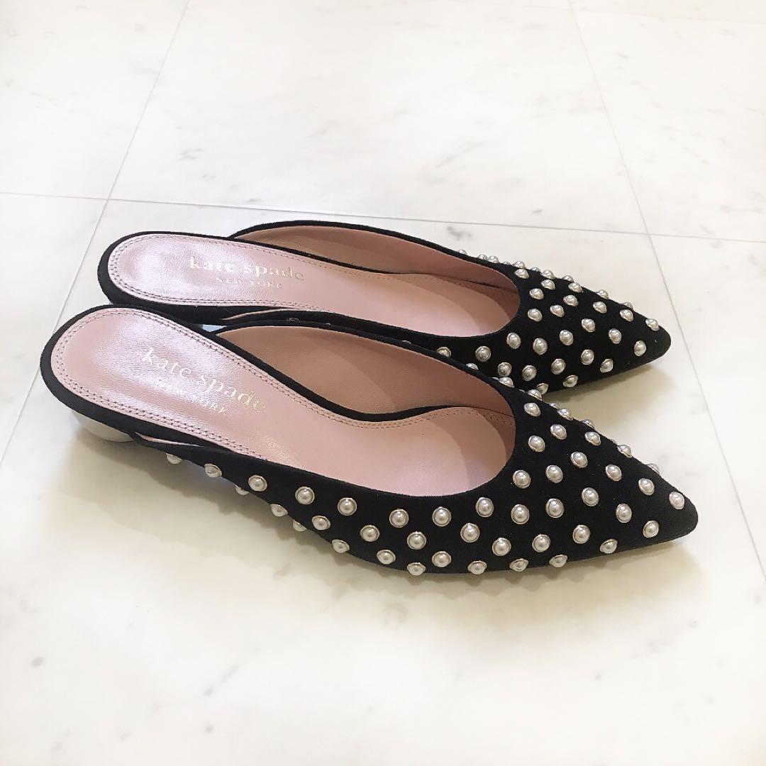 kate spade NEWYORK Honor ケイトスペード パールパンプス