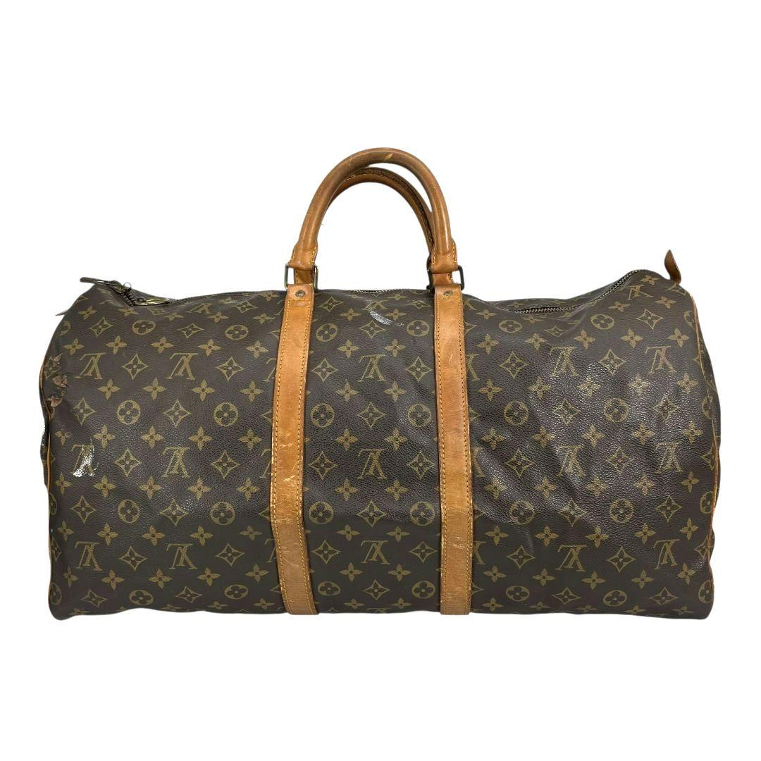 鑑定済☆ルイヴィトン　キーポル55 モノグラム　ボストンバッグ　旅行用バッグ