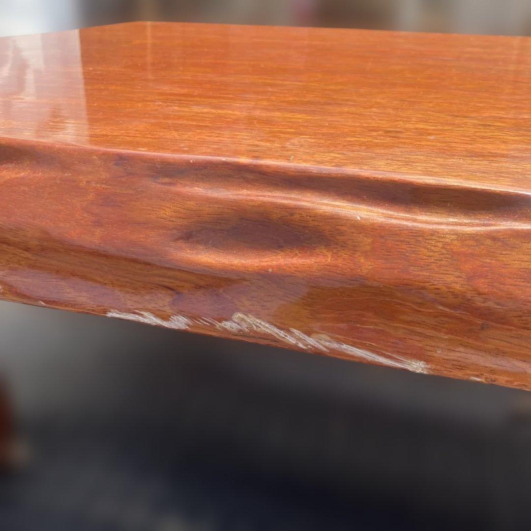 天然木 一枚板 高級座卓テーブル ローテーブル 欅？
