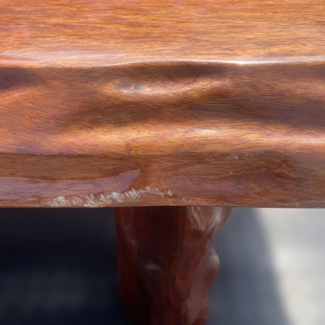 天然木 一枚板 高級座卓テーブル ローテーブル 欅？
