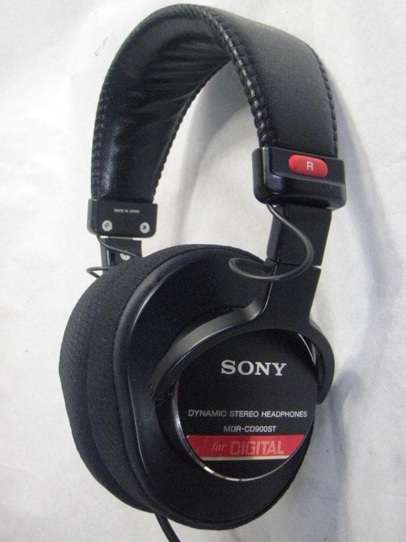 美品 SONY MDR-CD900ST 極厚イヤーパッド　音出確認済 62