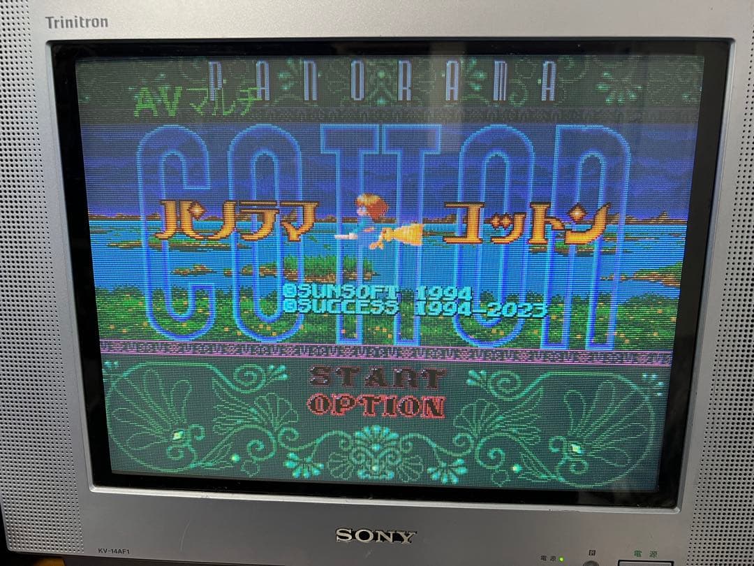 SONY WEGA KV14-AF1・RGBケーブル