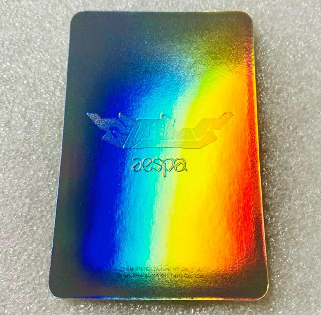 aespa フォトカード パック　girls スペシャルトレカ　ウィンター