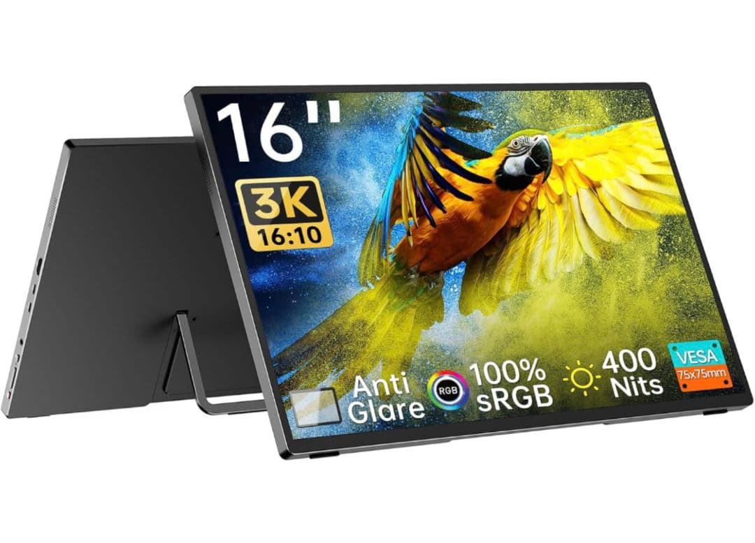 トンキニー Intehill モバイルモニター U16ZA 新品同様品