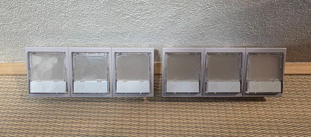 アカベコくん3連ミニボタン【4個】　券売機　VT-S　VT-Bシリーズ共通