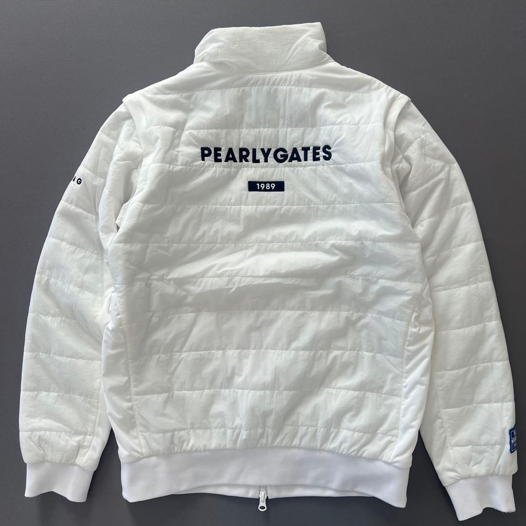 PEARLY GATES パーリーゲイツ　ニコちゃん　総柄　ダウンジャケット　M