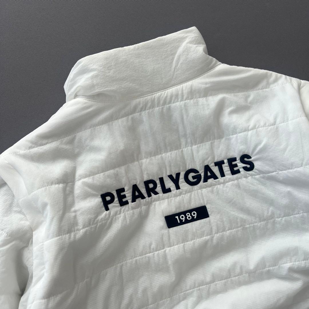 PEARLY GATES パーリーゲイツ　ニコちゃん　総柄　ダウンジャケット　M