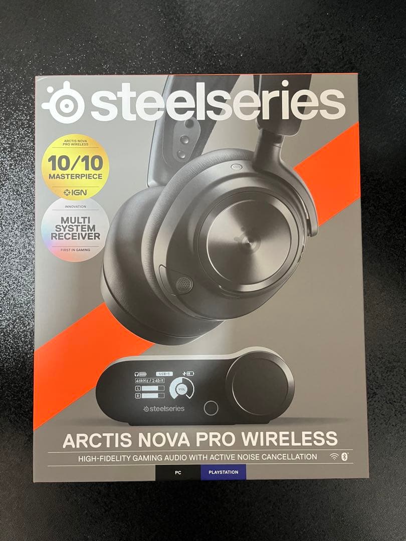 新品　SteelSeries ゲーミングArctisNovaPro　61520