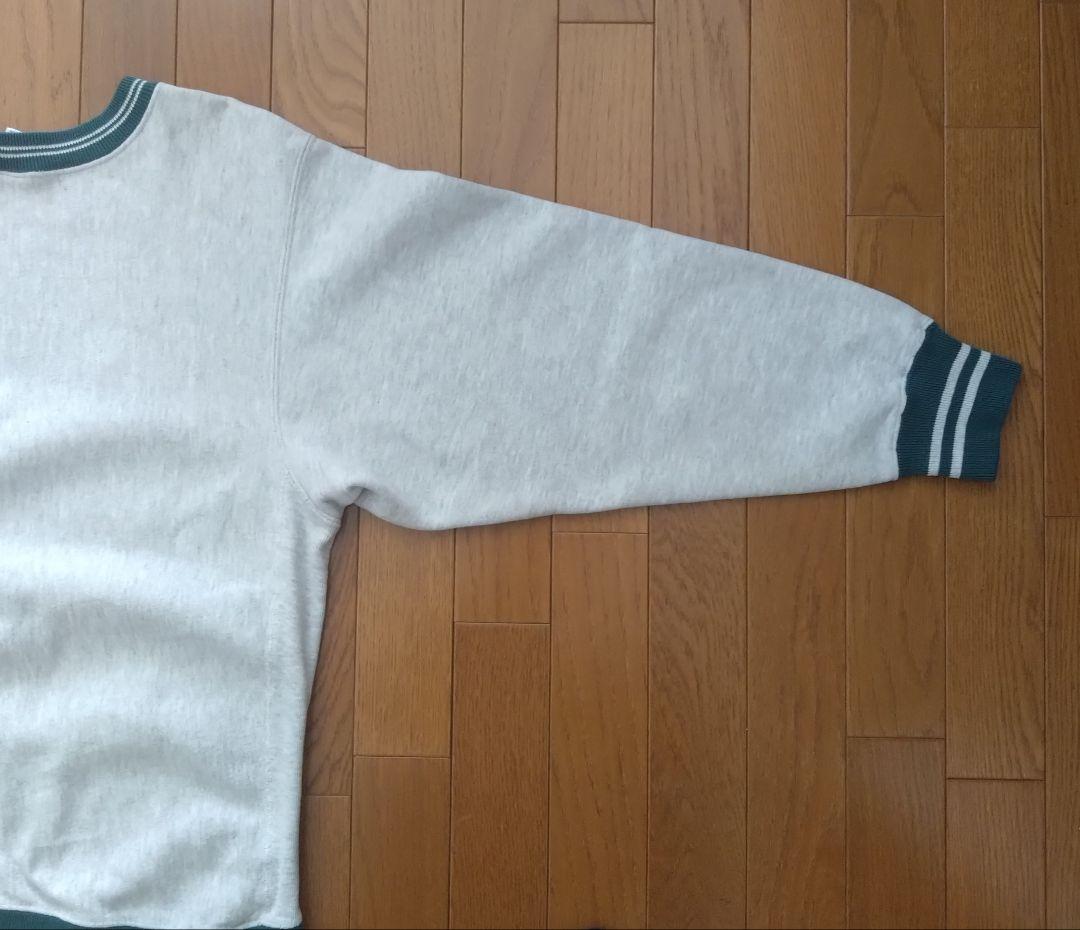 Champion　90s　リバースウィーブ　リンガー　Lサイズ 　刺繍ロゴ