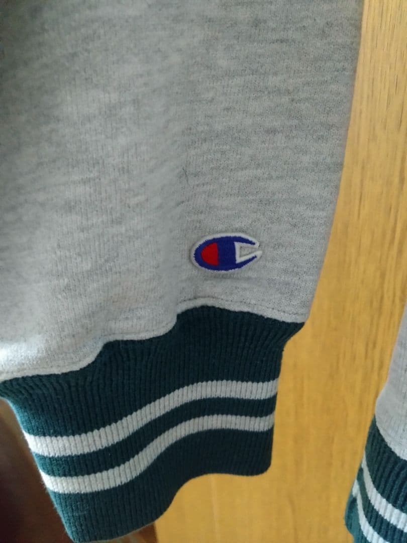 Champion　90s　リバースウィーブ　リンガー　Lサイズ 　刺繍ロゴ