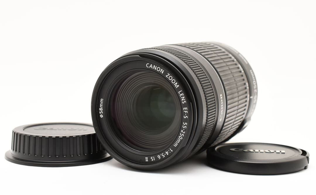 レンズ(ズーム) Canon EF-S 55-250mm F4-5.6 IS II #8262