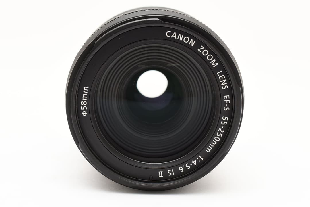 レンズ(ズーム) Canon EF-S 55-250mm F4-5.6 IS II #8262
