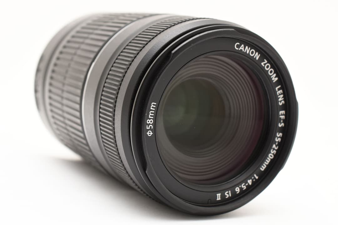 レンズ(ズーム) Canon EF-S 55-250mm F4-5.6 IS II #8262