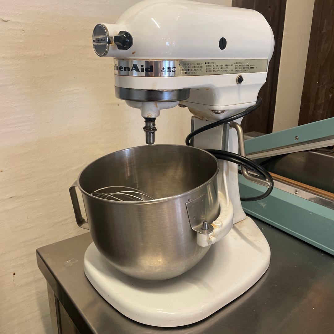 KitchenAid KSM5WH スタンドミキサー ホワイト
