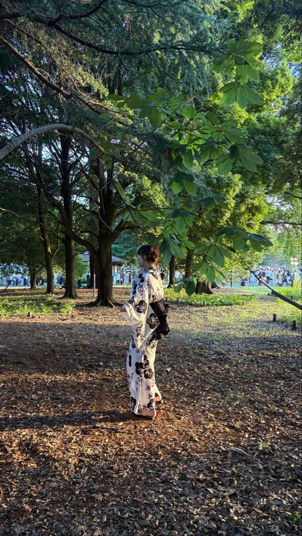 二部式浴衣セット utatané 綿100%