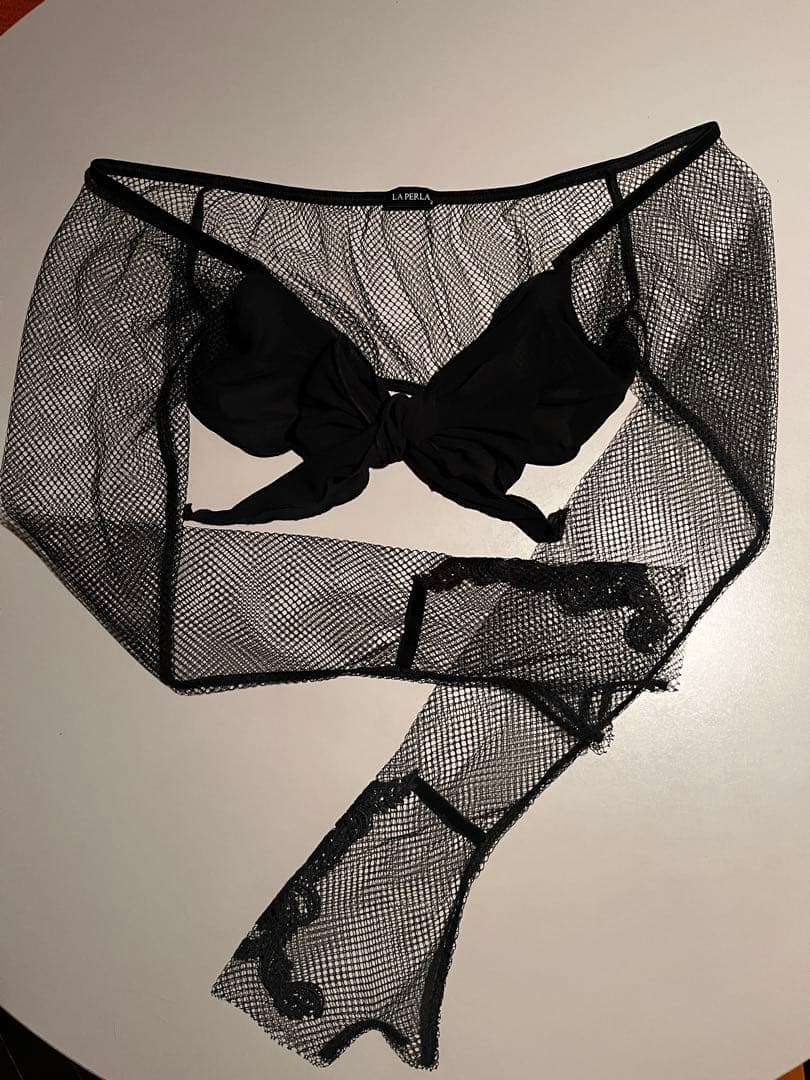 LA PERLA ラペルラ 希少チュールレース　ボレロ