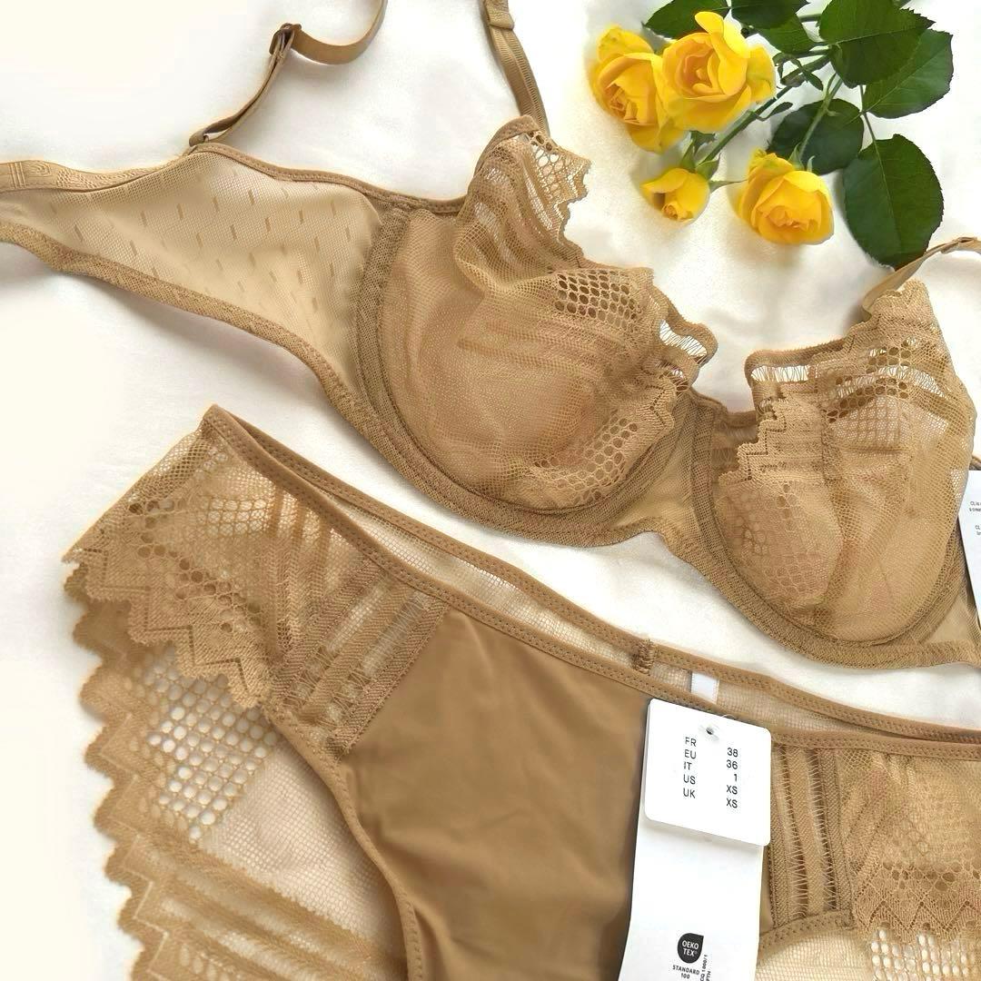 ⭐︎高級フランス パッショナータ❤︎大人なヌーディカラーランジェリー