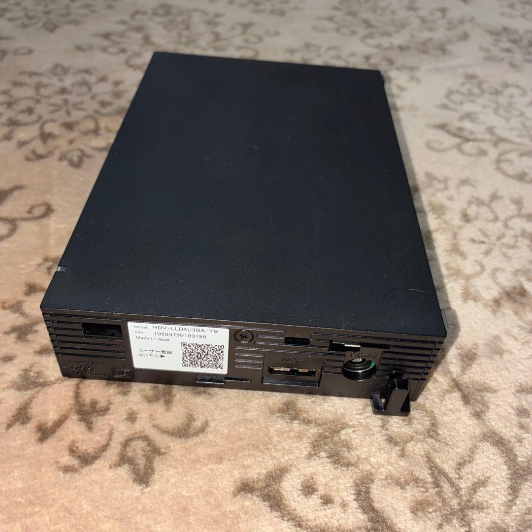 バッファロードライブステーションUSB3.2(Gen1)対応外付けHDD4TB