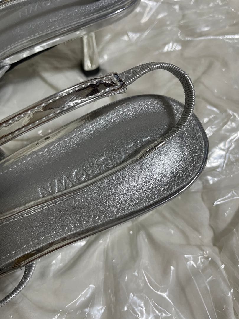 リボンディティールミュール　lily brown リリーブラウン　サンダル