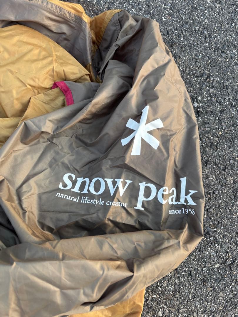 た*け様  peak スノーピーク アメニティドームM シート付き