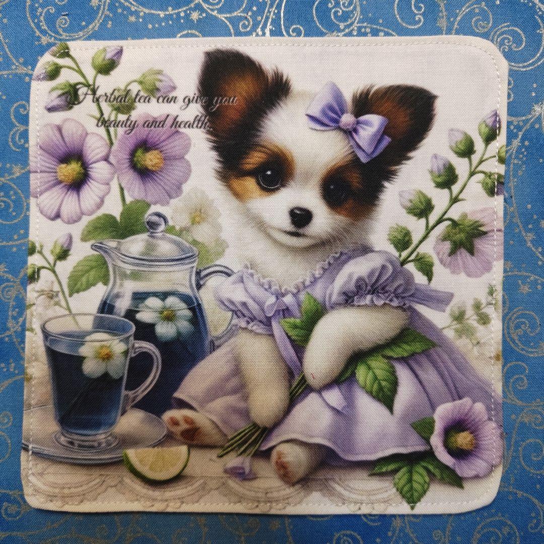 アロママ　ハンカチ　ワンコさん柄　　27枚