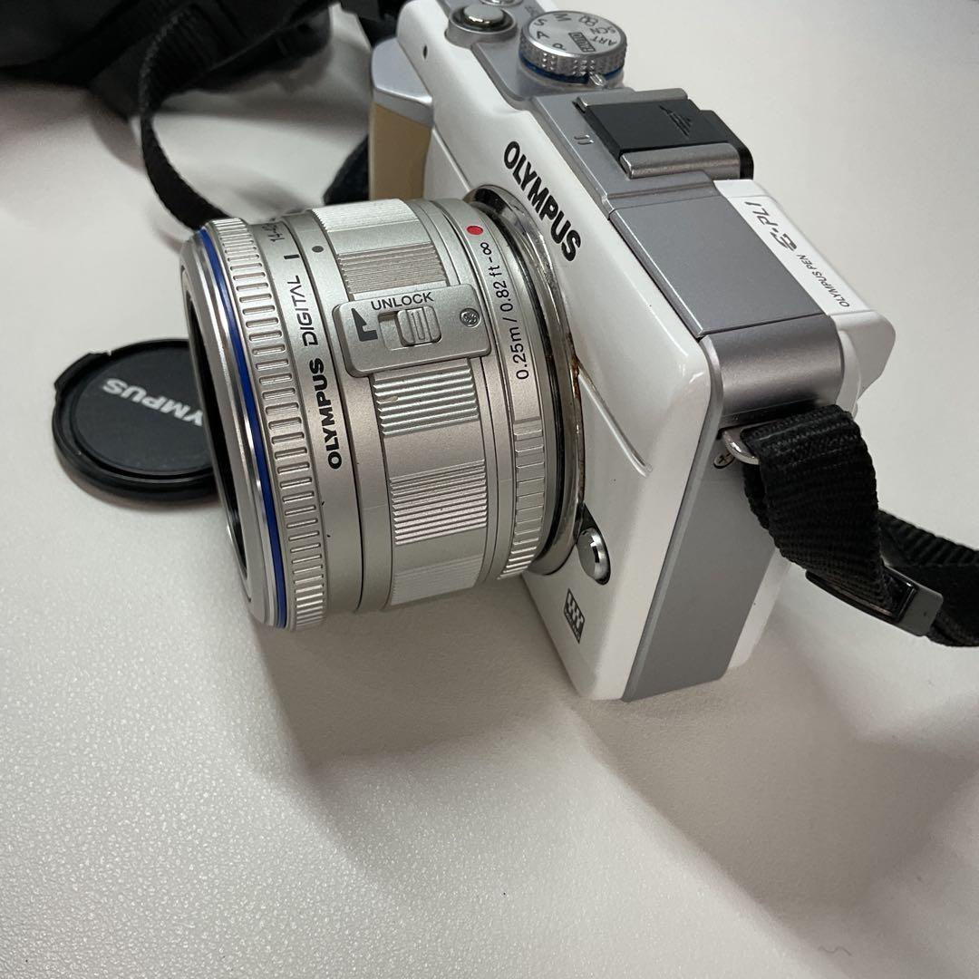 F7127 OLYMPUS E-PL1デジタルカメラ 14-42mm