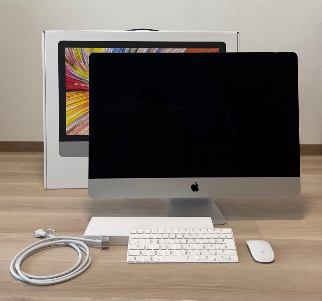 Apple iMac27inch 2019 5K メモリ8G1TB Corei5
